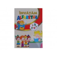 Carte de colorat cu litere –  învățăm alfabetul de la A la Z